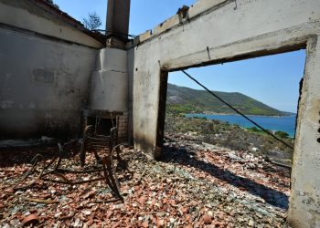 Δυτική Αττική: Επιστροφή στα καμένα του Πόρτο Γερμενού